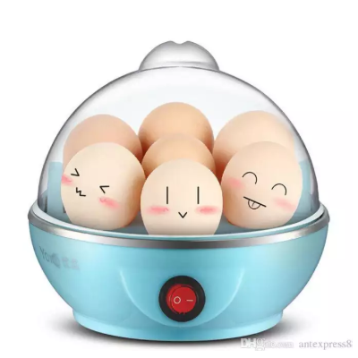 Blue Electric Egg Cooker, Boiler, Poacher & Steame